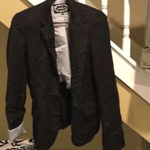 Bladder white & blue pin stripes